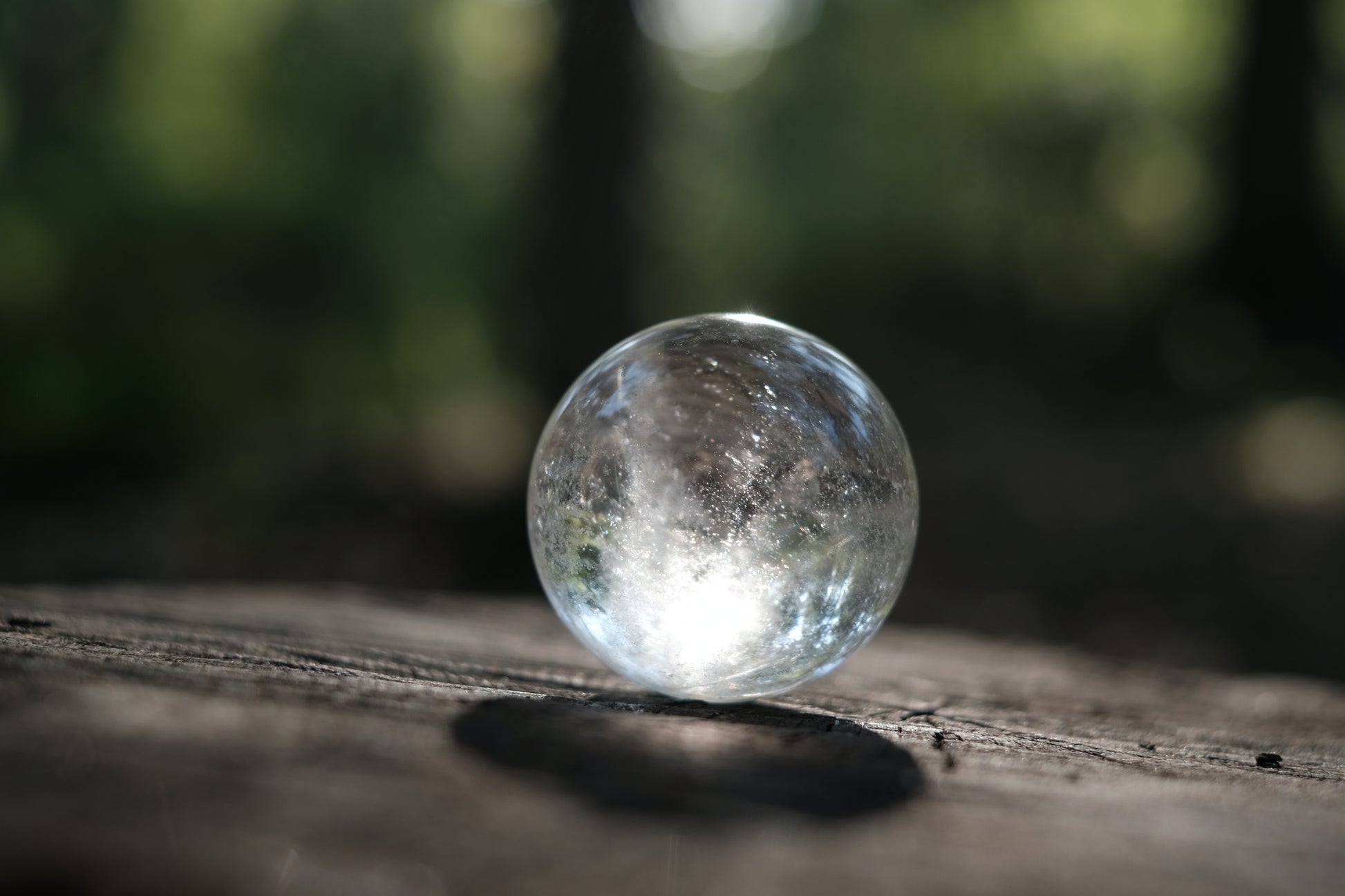 Quartz Crystal Ball for energising